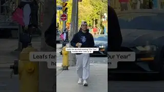 Leafs fans overacting 🤣 #torontomapleleafs #hockey #nhl