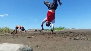 Bboyflex break under the sun