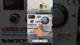 How to do the auto feeding on lathe machine?