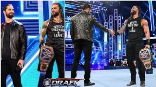WWE DRAFT 2020 || WWE Seth Rollins Drafted Smackdown ? Roman Reigns Draft 2020