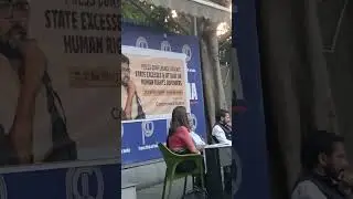 Manoj jha fearless speech against government in press club for Human right activist