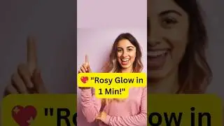 DIY Lip & Cheek Tint Hack 💖 | Rosy Glow in 1 Minute!#BeetrootHack #AloeVeraHack #QuickMakeup