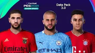 eFootball PES 2021 Data Pack 3.0 | All New 66 Faces