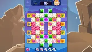 Candy Crush Saga LEVEL 247 NO BOOSTERS (new version)🐟☑️