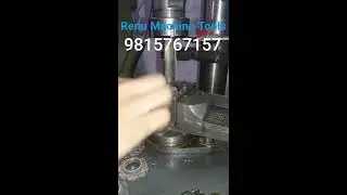 Nut Threading  Machine vertical pitch control