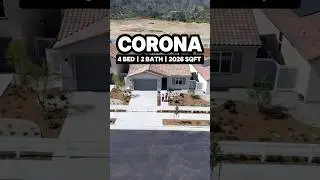 New Homes For Sale in Corona CA! Near OC and LA! #realestate #hometour #newhomesforsale