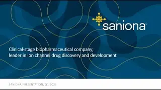 Saniona - Life Science Event January 29, 2025