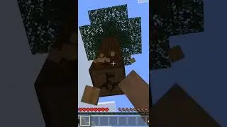 Speedy Tree Chopping | Minecraft #minecraft #game #xbox #PS5