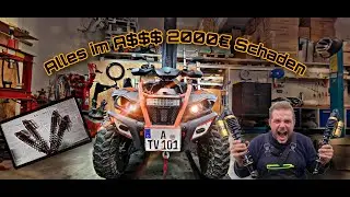 Access Shade 850 / Totalschaden Werkstatt Vlog /ATV Nation Germany