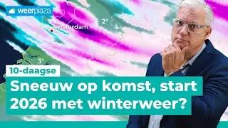 Sneeuwbuien op komst! Blijft het koude weer ook daarna? | 10-daagse