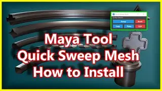 Maya Tool - Quick Sweep Mesh - Installation Guide