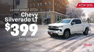 Специальные предложения по лизингу автомобилей Chevrolet в Rydell в январе