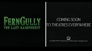 FernGully: The Last Rainforest Theatrical Trailer (August 20, 1991)