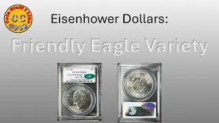 Eisenhower Dollars: 1971-D  Friendly Eagle Variety