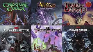 Favorite D&D 5E Compatible Monster Book (Dungeon Master Round Table)