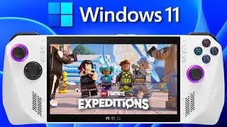 LEGO Fortnite Expeditions | Rog Ally Ryzen Z1 Extreme