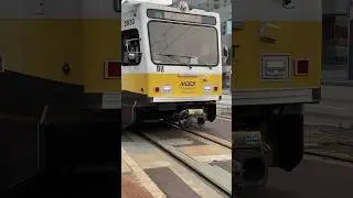 #MVA Pratt & Howard #Baltimore MD #LightRail #lighttrain #Rail #train #howdidyoureact #youtubeshort