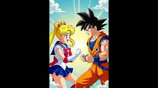 🌙Sailor Moon vs Goku🐉 Rock, Paper, Scissors but it's just 🪨, 🪨, 🪨..