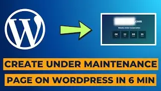 How to CREATE Under Maintenance Page on WordPress Website (2026) | ThatsSooEasy