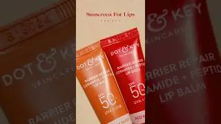 SPF Lipgloss 👄   #lipgloss #lipbalm  #spflipbalm #redlips #nudelips #softlips  @dotandkeyskincare