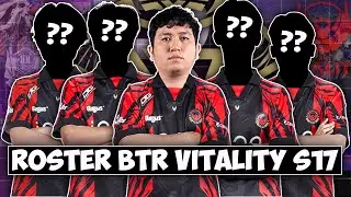 90% FIX!! INI DIA ROSTER BIGETRON BY VITALITY SEASON 17 | MPL ID, RRQ, EVOS, MLBB, MOBILE LEGENDS