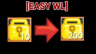 How To Get Rich With 10 WLs! (EASY WL) OMG!! - Growtopia
