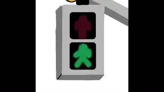 【自作】メロディ式音響式信号機(通りゃんせ) #信号機