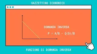 La domanda inversa [Microeconomia]