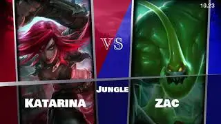 10.23 Zac Jungle EUW Master vs Katarina