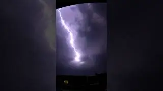 Heavy thunderstorm last night#thunderstorm #rainynight #lahore