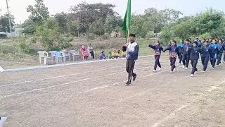 Students March Past during Panel Inspection of PM SHRI JNV LATUR SCHOOL 2023 #marchpast#jnv#navodaya