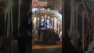 Rotating Crown cart entry.  #wedding #weddingentry #weddings #weddingideas #weddingdecor