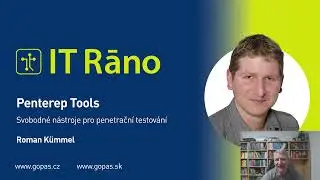 IT R&aacute;no #44 | Penterep Tools: Svobodn&eacute; n&aacute;stroje pro penetračn&iacute; testov&aacute;n&iacute; | Roman K&uuml;mmel