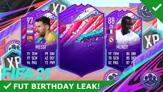 FIFA 21 FUT BIRTHDAY LEAKS! 🎈⭐ CARD DESIGN & FUT BIRTHDAY SPIELER GELEAKED! | FIFA 21 ULTIMATE TEAM