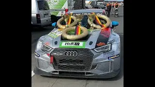 NLS Light 2025 Rennen im Audi RS3 TCR von Sharky Racing #321 SP3T Nürburgring Nordschleife OnBoard