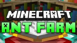 Extreme Ant Farm Survival: Ep 12 - Enchantment Room! [Minecraft Map]