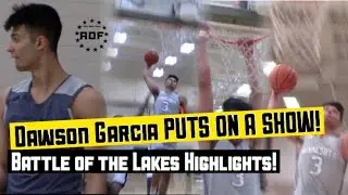 Marquette Commit Dawson Garcia IS A HUMAN HIGHLIGHT REEL!!! Highlights @ The Battle of the Lakes!