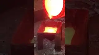 Smelting Gold Ore from my new Claim