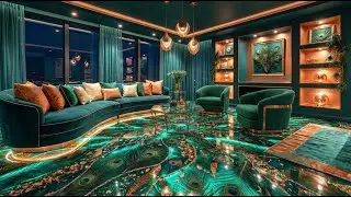 From Raw Room to Luxury Interior ✨ Top Epoxy Floor Trend | Interior Design Timelapse