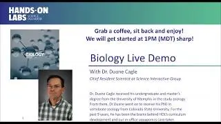 Discipline Webinar Series: Biology Lab Live Demo