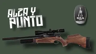 Carabina BSA R10 SE Walnut CCS en Español #airecomprimido #airgun #gamo #pcp #bsa #r10 #alzaypunto