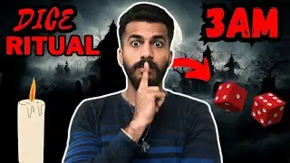 I Performed THE DICE HORROR ritual at 3:15 AM 😱| *GONE EXTREMELY SCARY* 😭