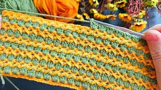 Crochet Stitch for Baby Blanket, Bag, Sweater - Scarf #blanketmodelleri