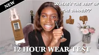 MAYBELLINE DREAM RADIANT LIQUID FOUNDATION | 12 Hour Wear Test | Dark Skin