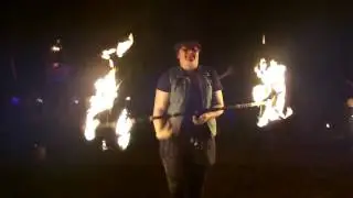 Dragon Staff at Fire Drums 2016