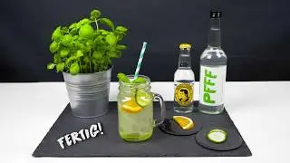 REZEPT: PFFFRANZ Pfefferminzlik&ouml;r, Gurke, Tonic