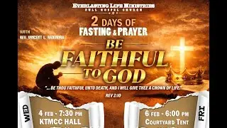 Be Faithful To God - Rev. Vincent L. Rajendra - Wednesday, 04th February 2026 [LIVE]