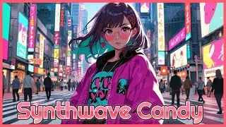Synthwave Candy //Anime LoFi // Funkwave Mix