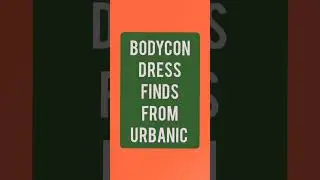 Urbanic bodycon dress finds 👗 #phonk #music #beats #remix #dnb #urbanic #shopping
