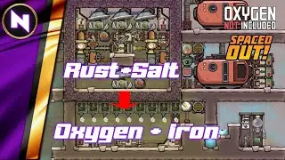 Easy OXYGEN and IRON with RUST DE-OXIDIZER | Oxygen Not Included 